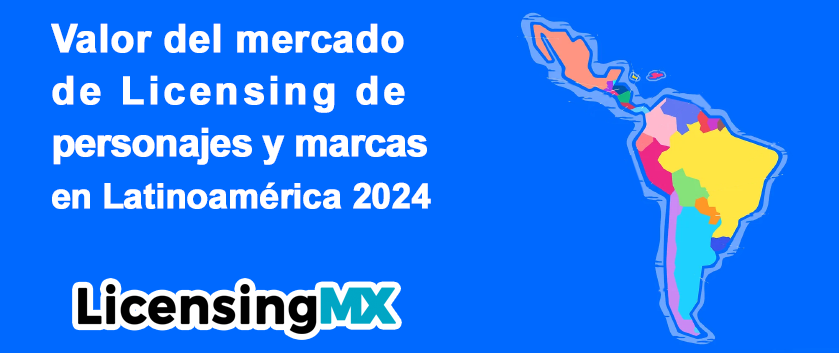 ¿Cuál es valor del mercado del Licensing en Latinoamérica en 2024?