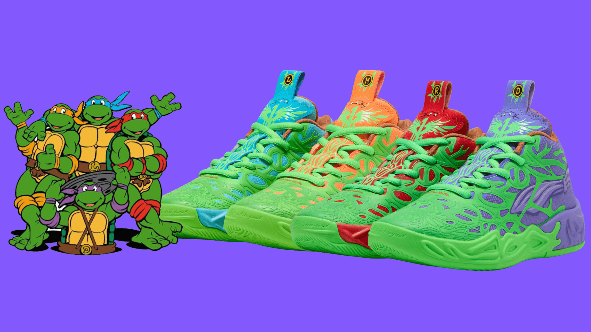 PUMA Amplía su Línea de Teenage Mutant Ninja Turtles