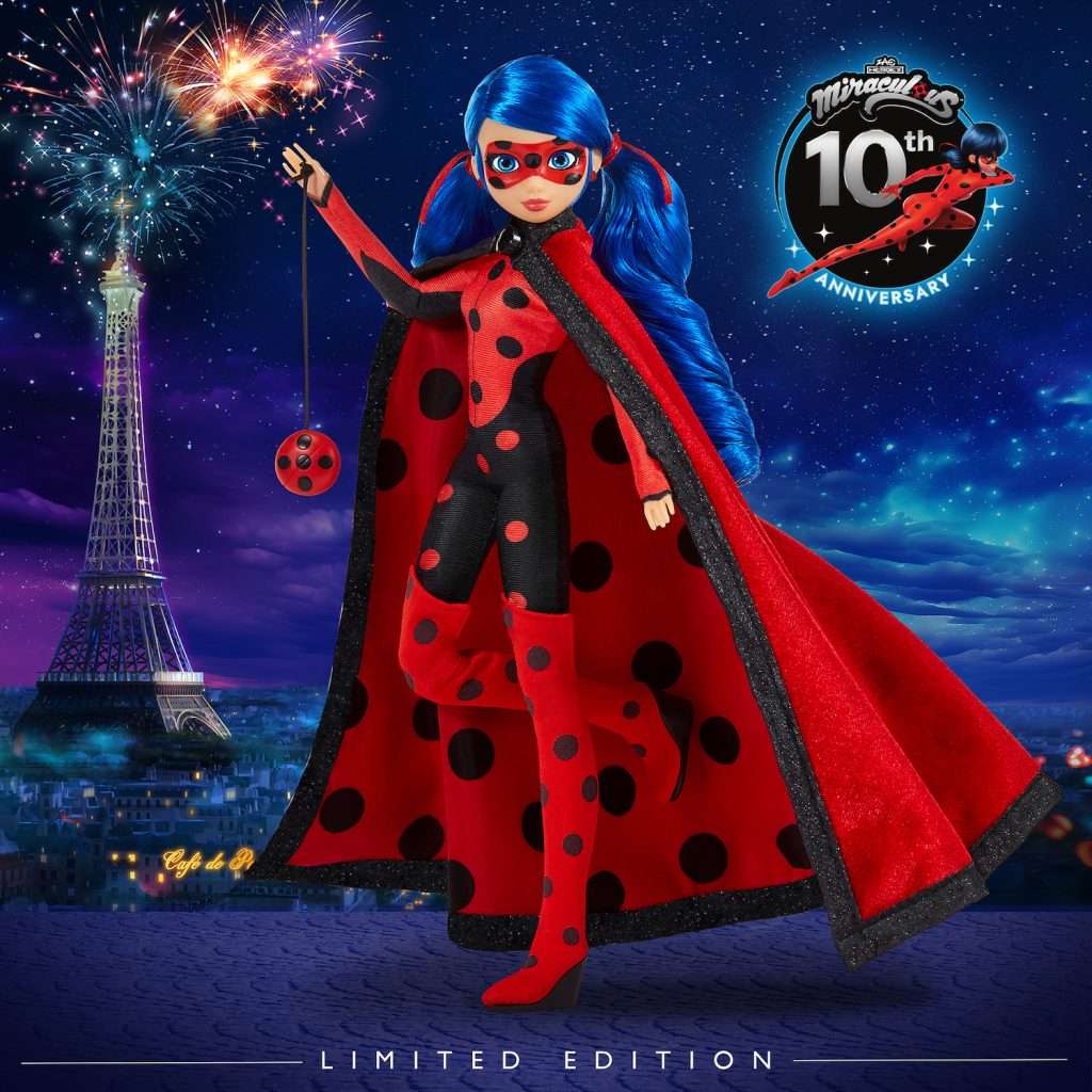 Miraculous Corp y Playmates Toys presentan la muñeca coleccionista de Miraculous Ladybug por su 10° aniversario