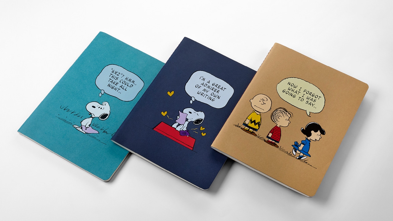 Moleskine Unveils Limited Edition Collection for Peanuts' 75th ...
