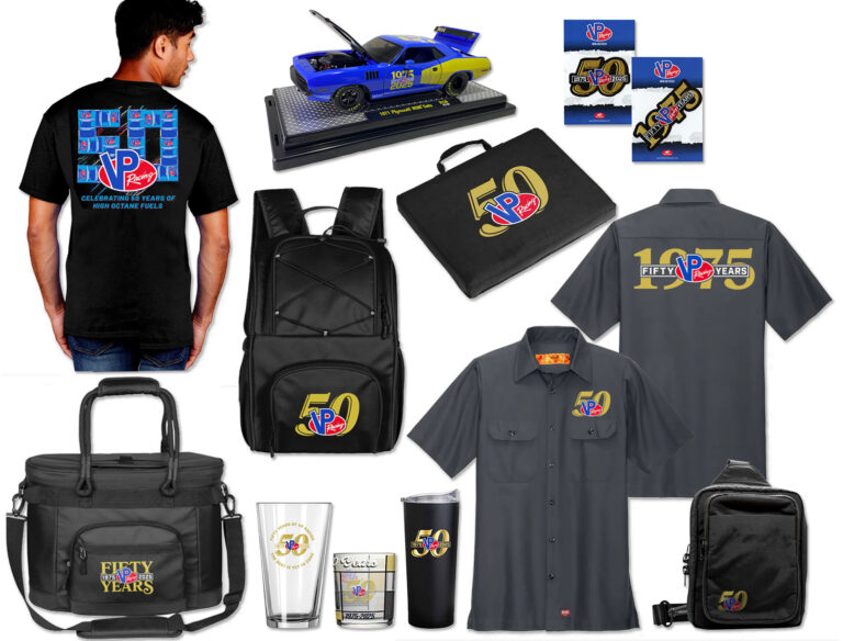 VP Racing celebra su 50 aniversario con una poderosa alineación de licenciatarios