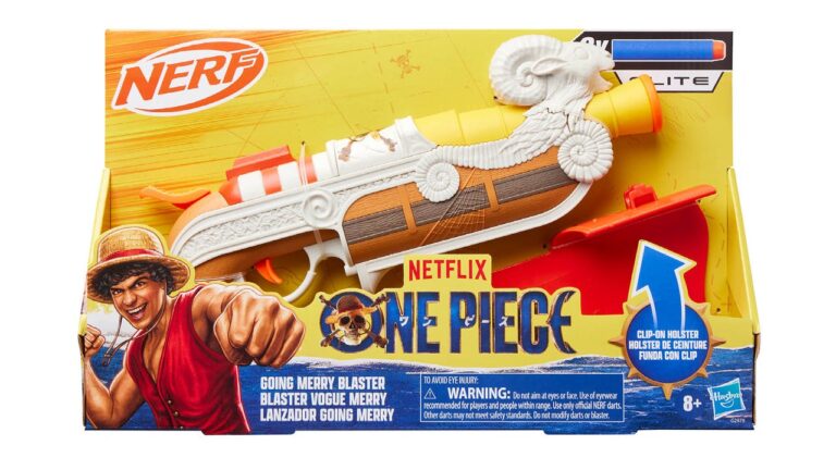 Nerf y One Piece unen fuerzas para lanzar nuevos lanzadores