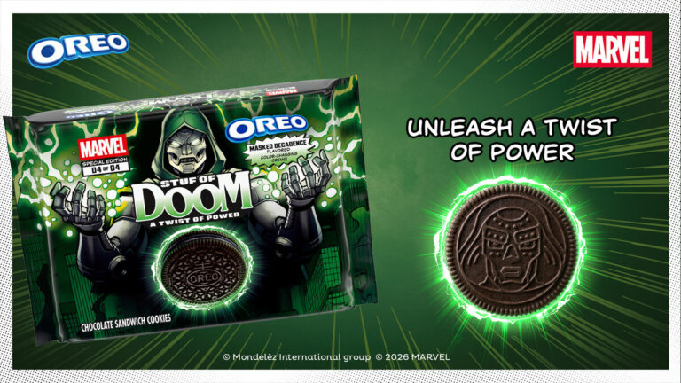 Oreo y Marvel presentan galletas inspiradas en Doctor Doom