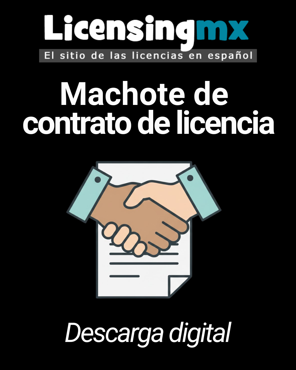 Machote de contrato de licencia