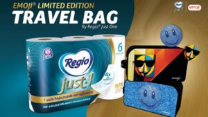 Emoji Company y Regio Just 1 lanzan promoción de bolsas de viaje edición limitada en México