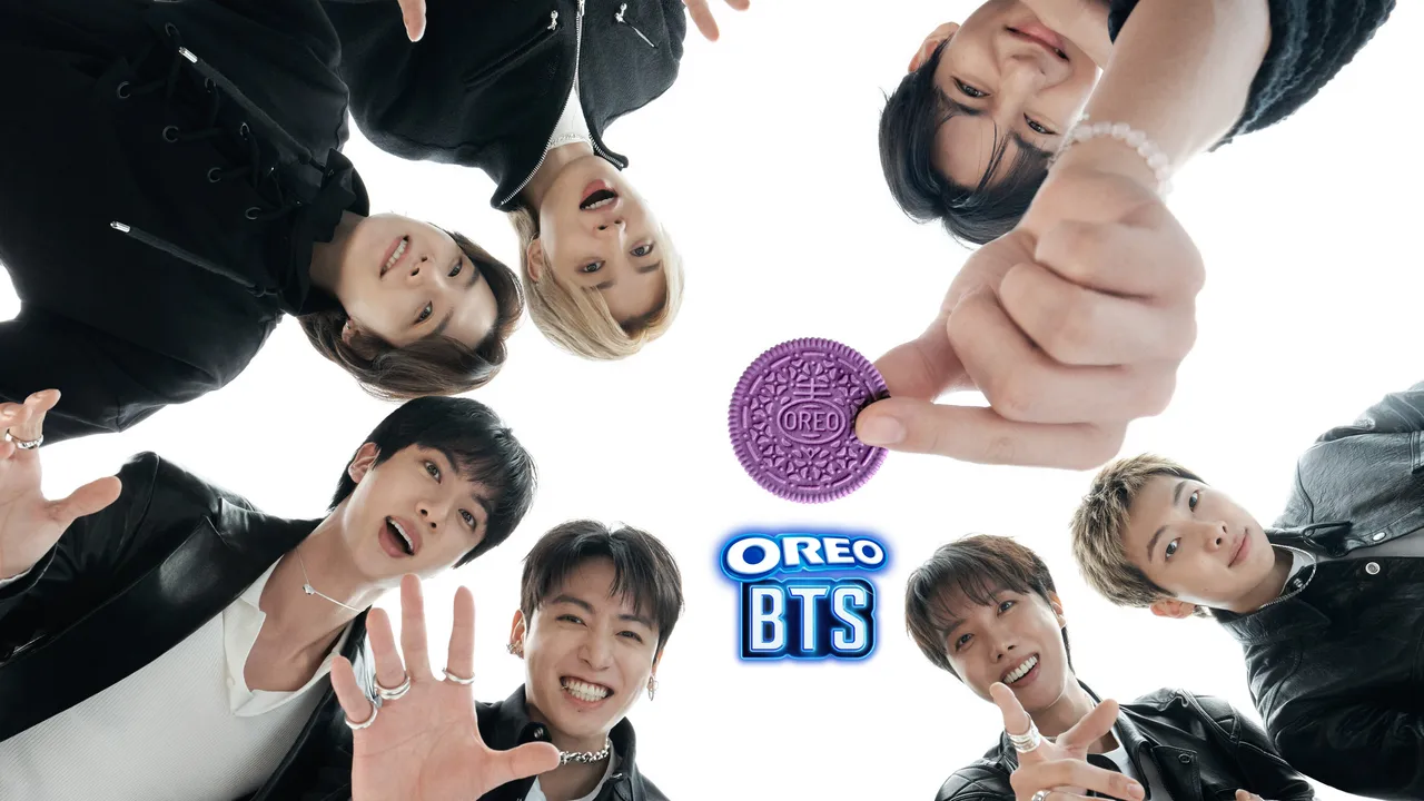 Oreo y BTS lanzan una colaboración de galletas de edición limitada