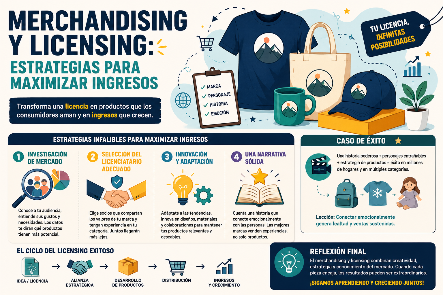 Merchandising y licensing: Estrategias para maximizar ingresos