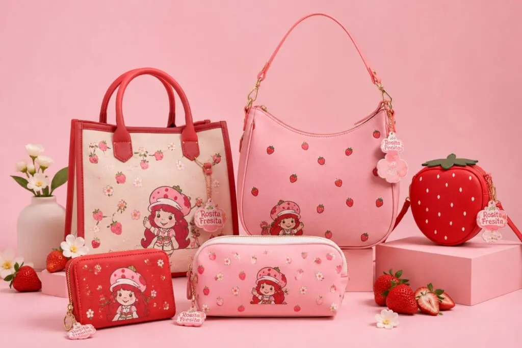 Colección de accesorios de Rosita Fresita y CLOE