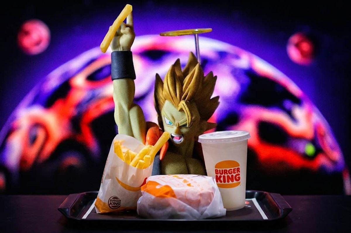 Burger King lanza menú de Dragon Ball Super con figuras exclusivas