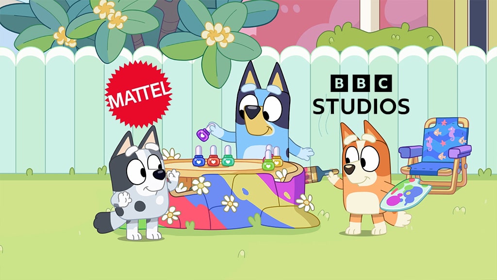 Mattel y BBC Studios amplían el mundo de Bluey con alianza global de licencias