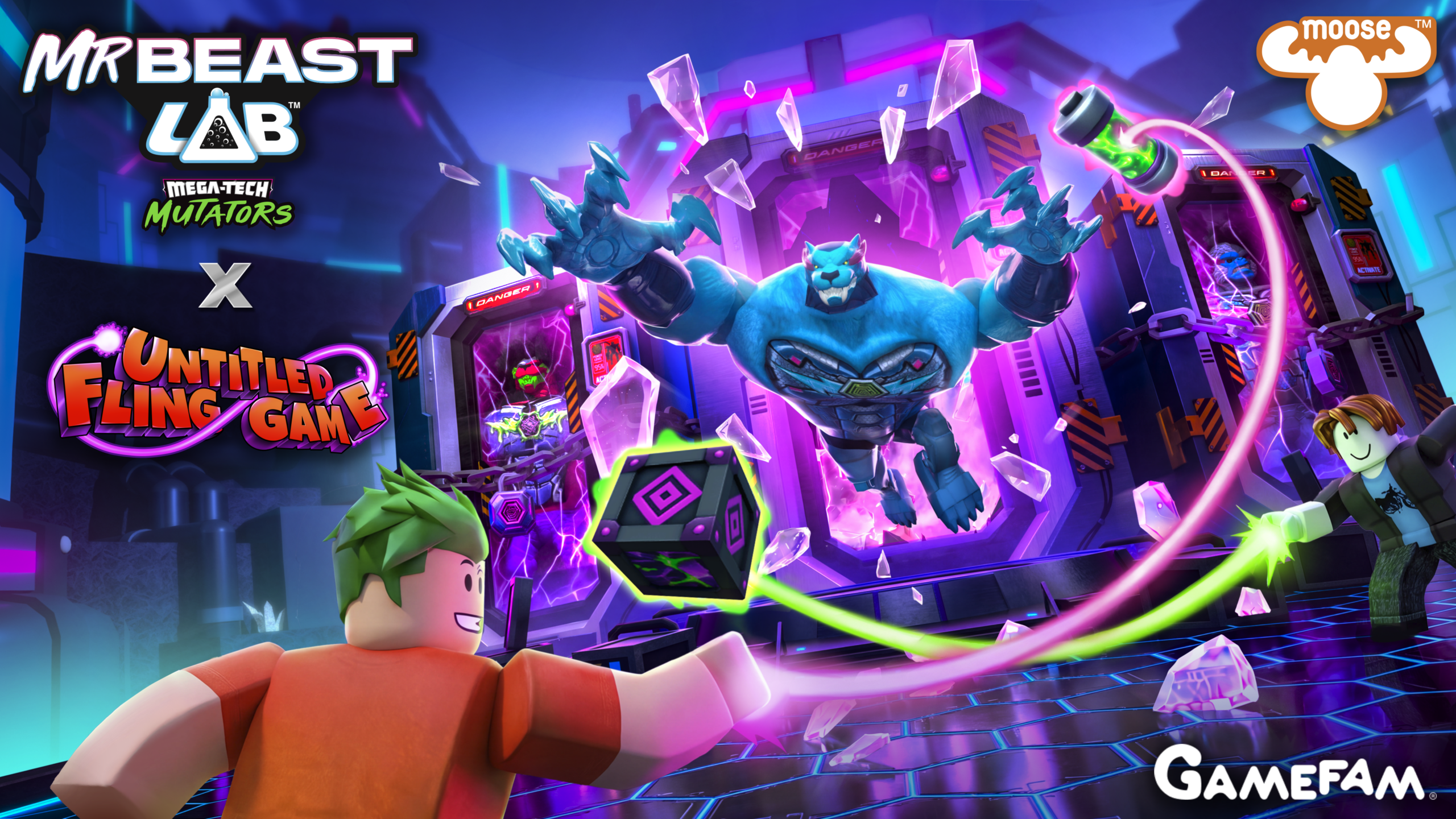 Moose Toys y Gamefam lanzan MrBeast Lab en Roblox antes de las fiestas